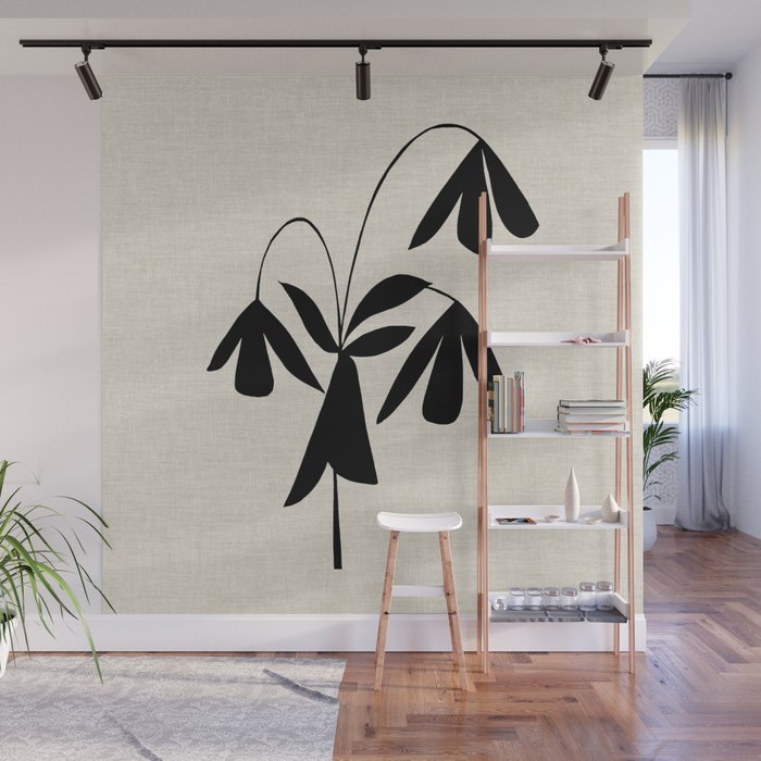 Bell Flower Wall Mural Gallery Image 1