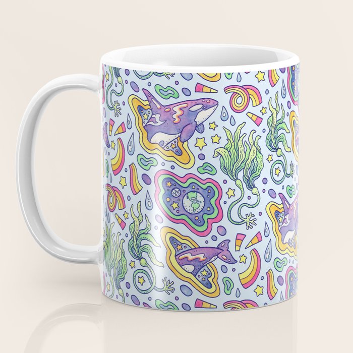 Ocean Portal I: Orca | Whale Space Art Coffee Mug Gallery Image 3