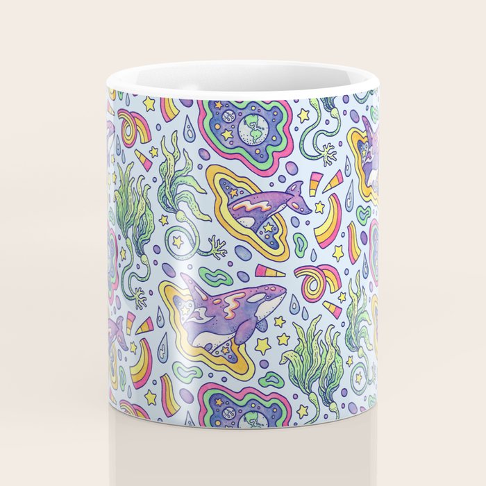 Ocean Portal I: Orca | Whale Space Art Coffee Mug Gallery Image 4