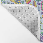 Ocean Portal I: Orca | Whale Space Art Bath Mat Gallery Image 2