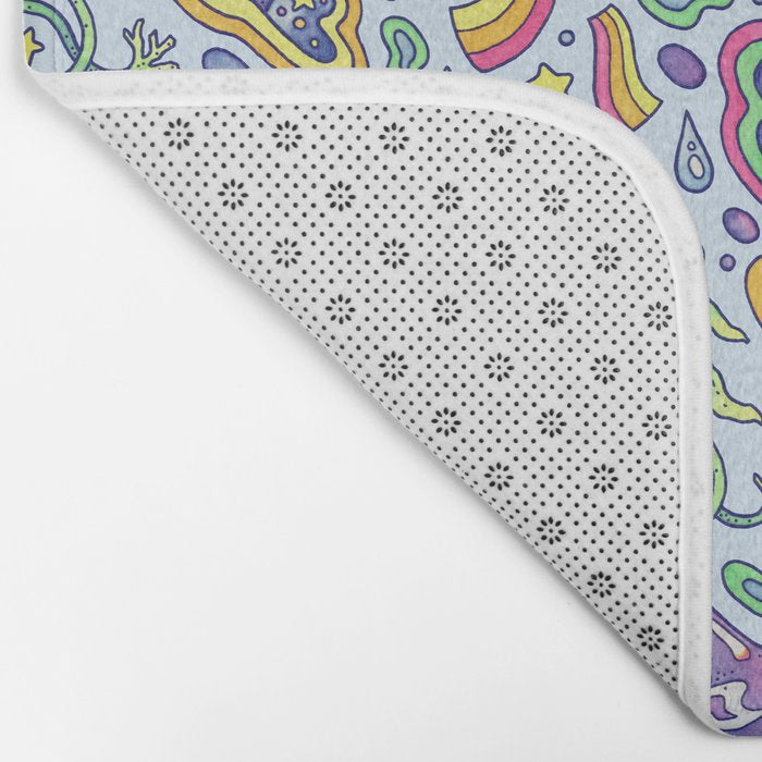 Ocean Portal I: Orca | Whale Space Art Bath Mat Gallery Image 2