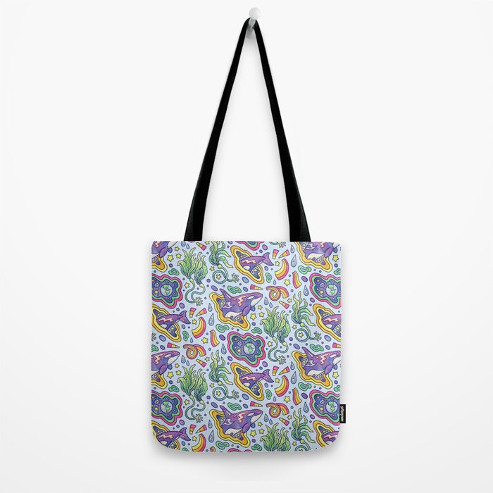 Ocean Portal I: Orca | Whale Space Art Tote Bag Gallery Image 2
