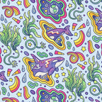 Ocean Portal I: Orca | Whale Space Art Coffee Mug Gallery Image 2