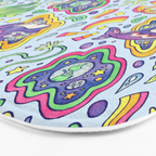 Ocean Portal I: Orca | Whale Space Art Bath Mat Gallery Image 3