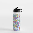 Ocean Portal I: Orca | Whale Space Art Water Bottle Gallery Image 1