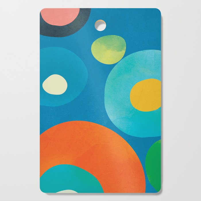Mid-Century Abstract Balance 14 Cutting Board Gallery Image 1