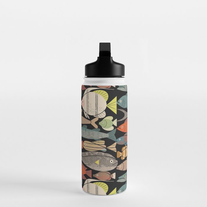 Fish Crowd No. 1 Water Bottle Gallery Image 3