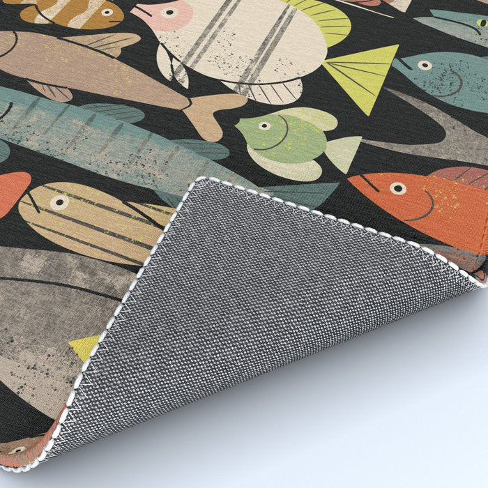 Fish Crowd No. 1 Rug Gallery Image 4