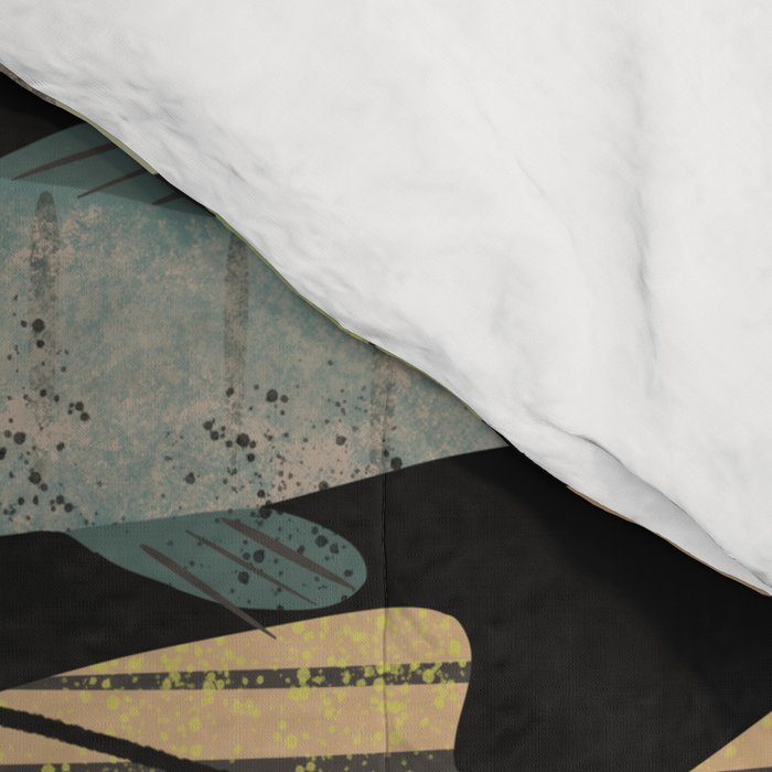 Fish Crowd No. 1 Comforter Gallery Image 4