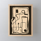 Abstract line art 133 Mini Art Print Gallery Image 1