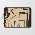 Abstract line art 133 Laptop Sleeve Gallery Image 1