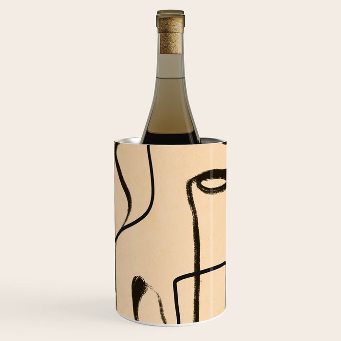 Abstract line art 133 Wine Chiller Gallery Image 1