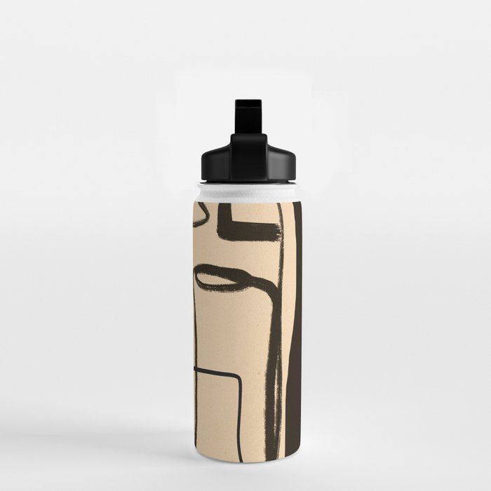 Abstract line art 133 Water Bottle Gallery Image 2