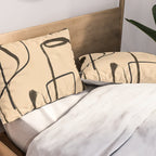 Abstract line art 133 Pillow Sham Gallery Image 2