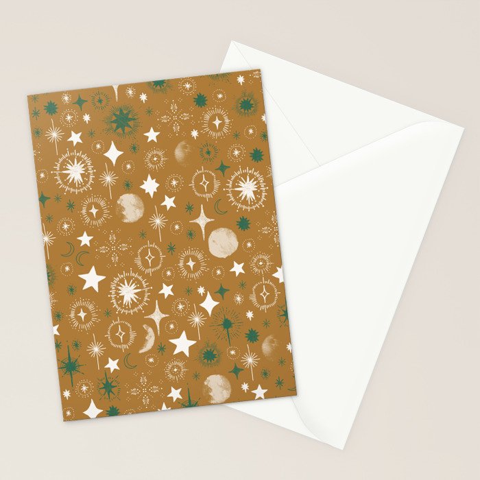Stellar modern shapes A Stationery Card Gallery Image 2
