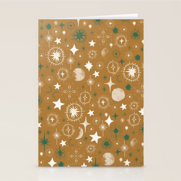 Stellar modern shapes A Stationery Card Gallery Image 1