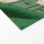 Lotus flowers A -  Minhwa-Korean traditional/folk art Welcome Mat Gallery Image 2