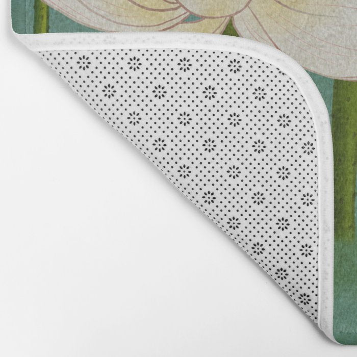 Lotus flowers A -  Minhwa-Korean traditional/folk art Bath Mat Gallery Image 2