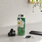 Lotus flowers A -  Minhwa-Korean traditional/folk art Water Bottle Gallery Image 4