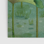 Lotus flowers A -  Minhwa-Korean traditional/folk art Poster Gallery Image 3