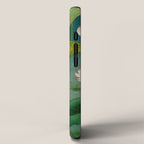 Lotus flowers A -  Minhwa-Korean traditional/folk art iPhone Case Gallery Image 2