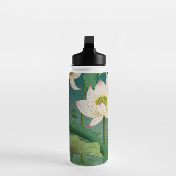 Lotus flowers A -  Minhwa-Korean traditional/folk art Water Bottle Gallery Image 3