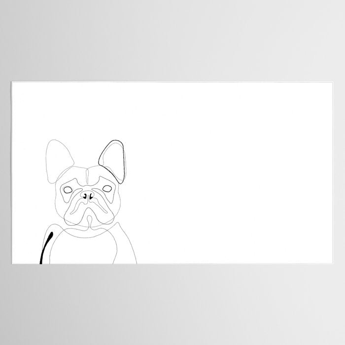 French Bulldog Tablecloth Gallery Image 2