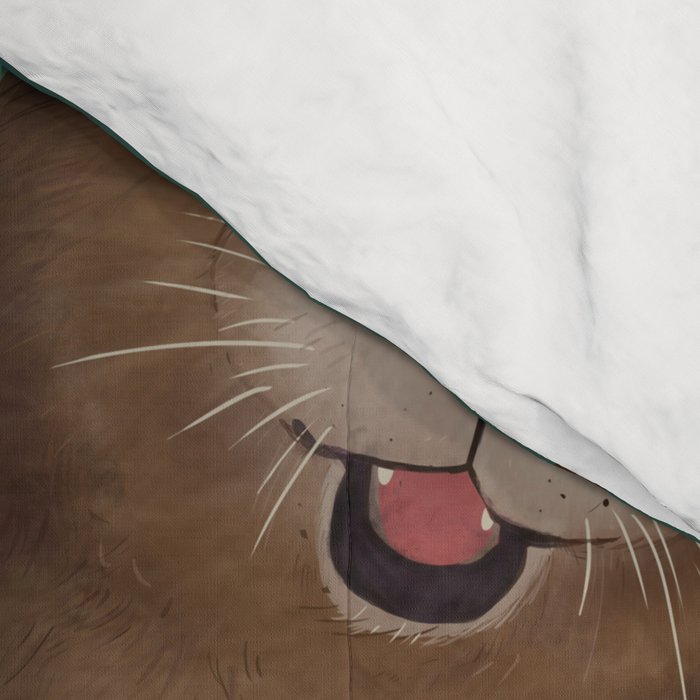 swimming otter Comforter Gallery Image 4