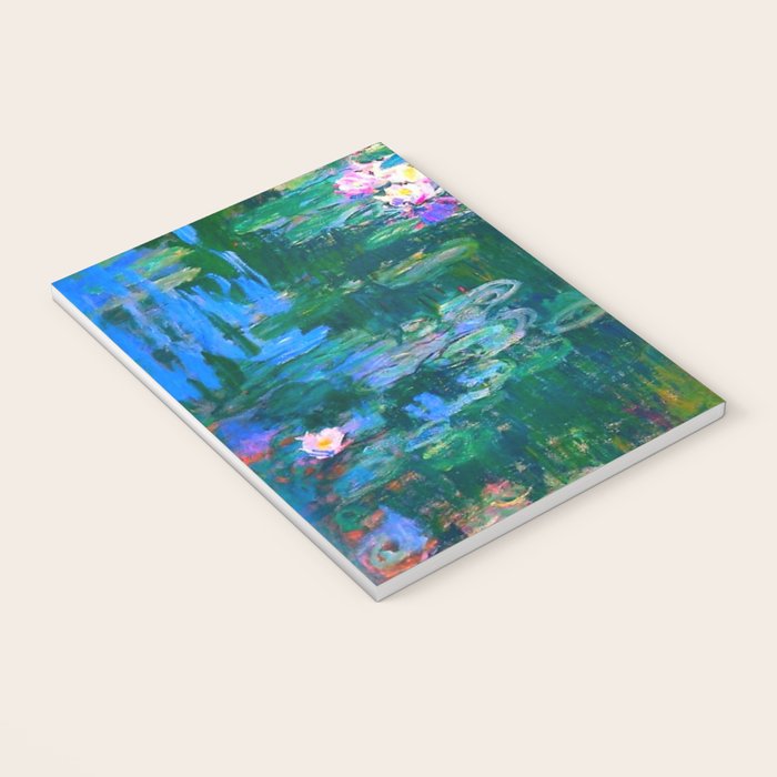 Claude Monet Water Lilies, Monet Nymphéas Notebook Gallery Image 3
