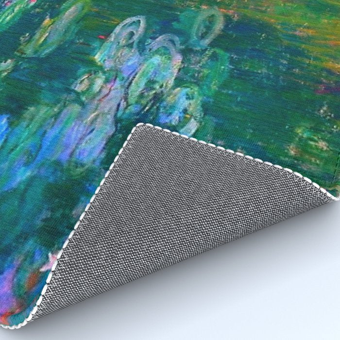 Claude Monet Water Lilies, Monet Nymphéas Rug Gallery Image 4