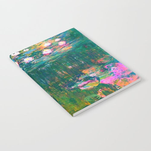 Claude Monet Water Lilies, Monet NymphéAs Notebook Gallery Image 2