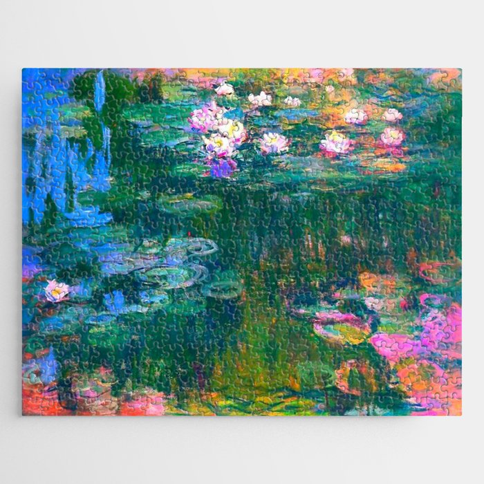 Claude Monet Water Lilies, Monet Nymphéas Jigsaw Puzzle Gallery Image 1