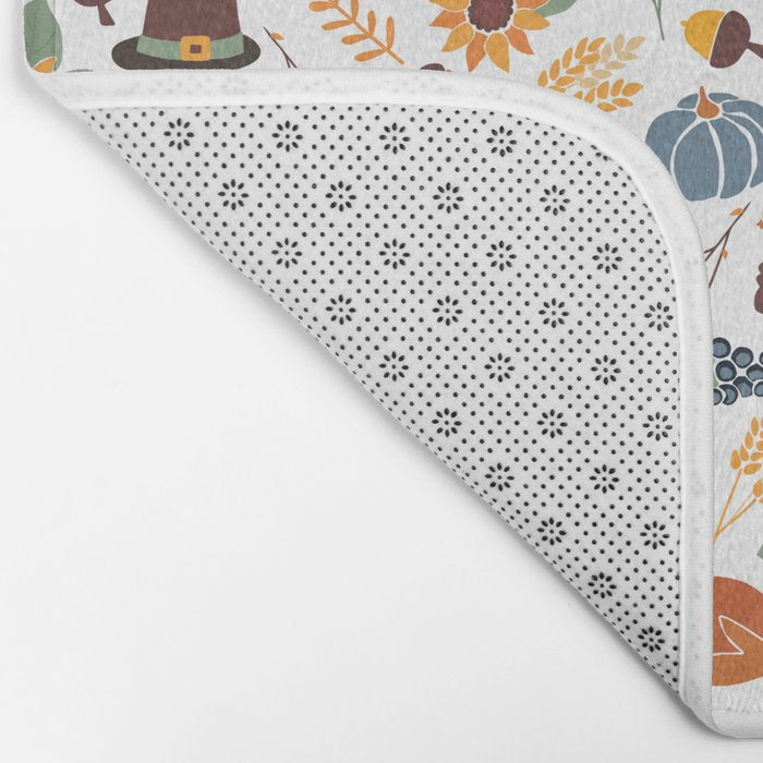 Thanksgiving Celebration Bath Mat Gallery Image 2