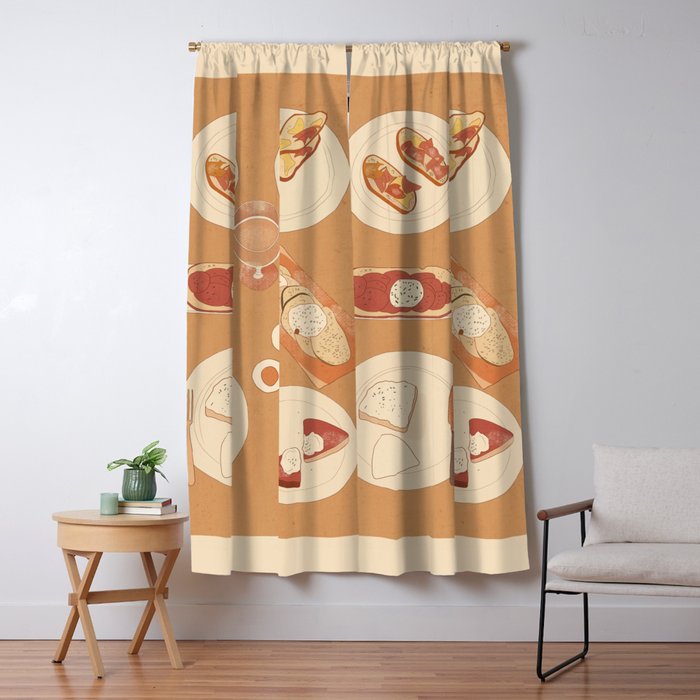 Breakfast Window Curtain Gallery Image 1