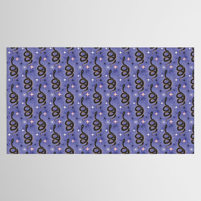 Slither Through The Stars Very Peri Tablecloth Gallery Image 2