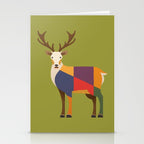 Red Deer Stationery Card Gallery Image 2