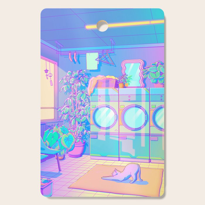 Laundry Blues Cutting Board Gallery Image 1