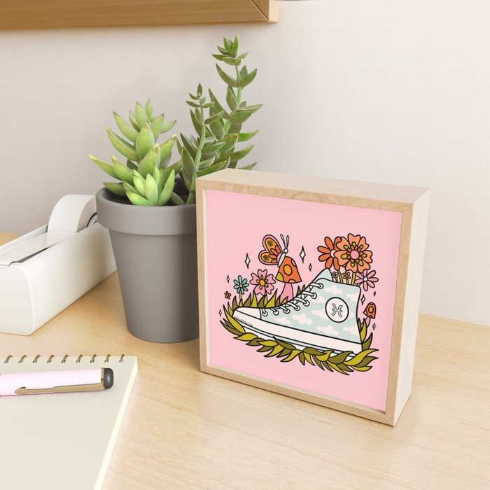 Pisces Sneaker Mini Art Print Gallery Image 2
