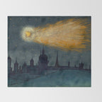Augsburg miracle drawing book Book Of Miracles Comet Throw Blanket Gallery Image 2