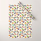 Toucan - pastel Wrapping Paper Gallery Image 1