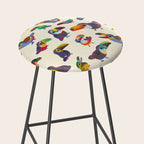 Toucan - pastel Stool Gallery Image 2