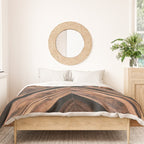 Urban Tribal Pattern No.3 - Wood Duvet Cover Gallery Image 3