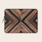 Urban Tribal Pattern No.3 - Wood Laptop Sleeve Gallery Image 1