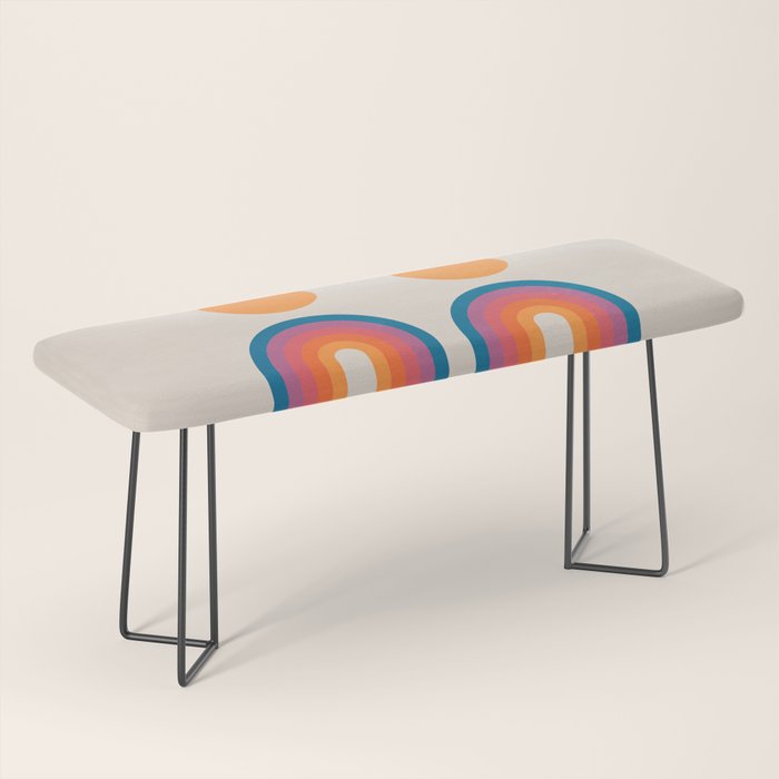 Vintage California Sun: Arches Bench Gallery Image 1