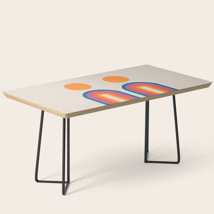 Vintage California Sun: Arches Coffee Table Gallery Image 1