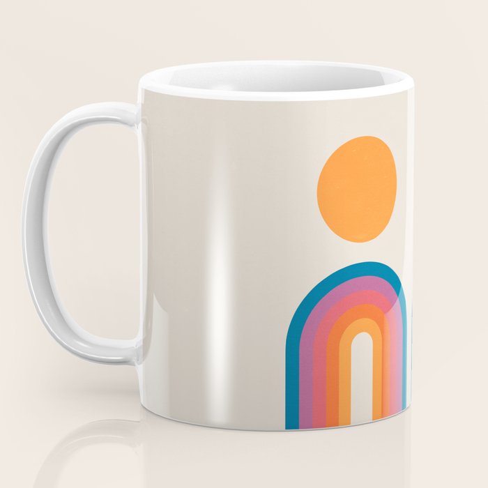 Vintage California Sun: Arches Coffee Mug Gallery Image 3