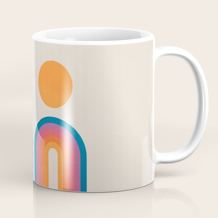 Vintage California Sun: Arches Coffee Mug Gallery Image 1