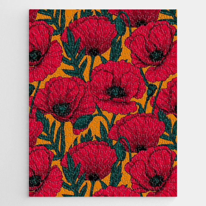 Red poppy garden    Jigsaw Puzzle Gallery Image 1
