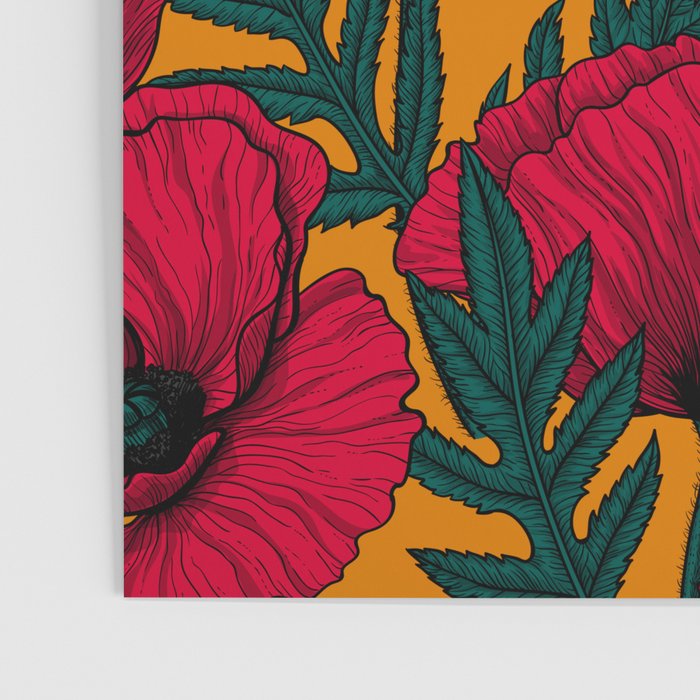Red poppy garden    Poster Gallery Image 3