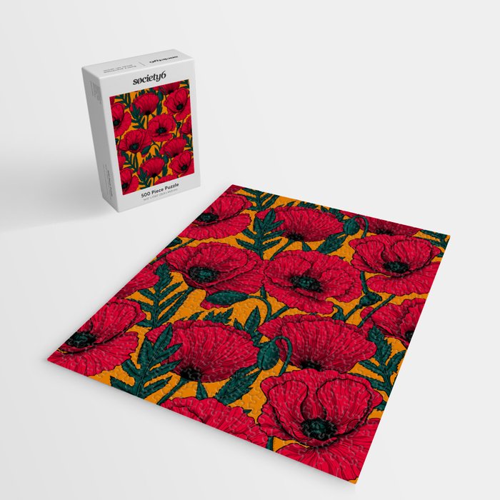 Red poppy garden    Jigsaw Puzzle Gallery Image 2
